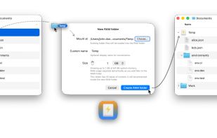 Drag and drop creation
