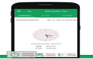 Ramadan Timings & MP3 Quran screenshot 1
