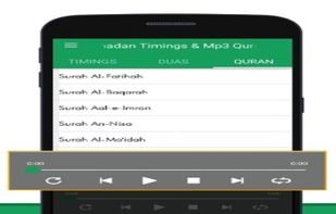 Ramadan Timings & MP3 Quran screenshot 2