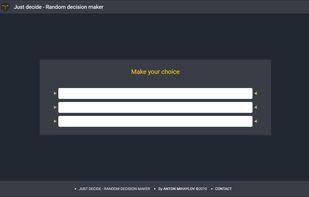 Just Decide screenshot 2