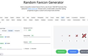 Random Favicon Generator - 1