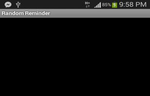 Random Reminder screenshot 2