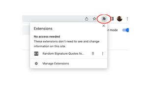 Random Signature Quotes for Gmail screenshot 1