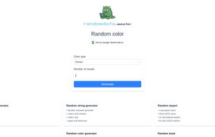 Random Data Monster screenshot 1