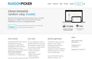RandomPicker.com screenshot 1