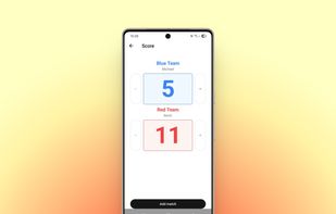 Add match score