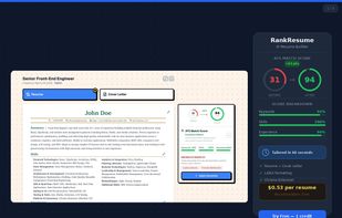 RankResume screenshot 1
