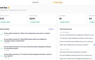 Main Customer Dashboard