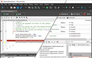 Ranorex Studio screenshot 1