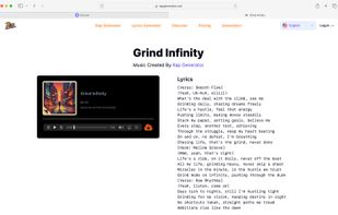 Rap Generator screenshot 3
