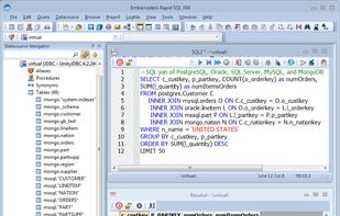 Rapid SQL screenshot 1