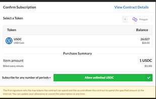 Customer facing payment image