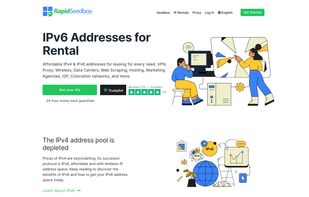 RapidSeedbox IP Rental screenshot 1