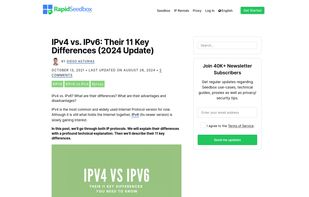 RapidSeedbox IP Rental screenshot 1