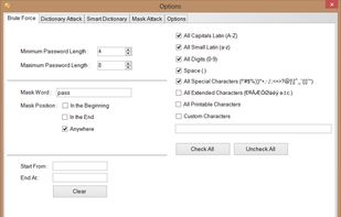 RAR Password Cracker Expert screenshot 1
