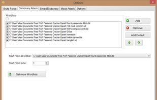 RAR Password Cracker Expert screenshot 2