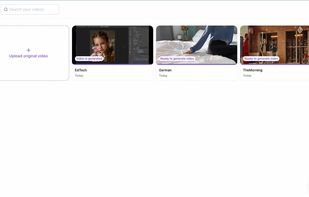 Translate & Dub all videos at one place