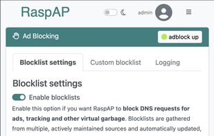 RaspAP screenshot 3