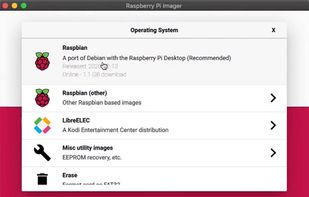 Raspberry Pi Imager screenshot 2