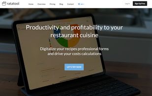 Ratatool Recipe Costing Tool screenshot 1