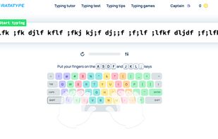 Typing Tutor Ratatype