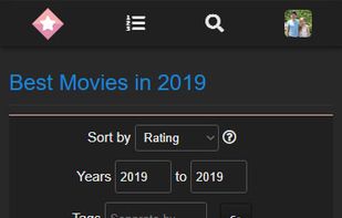 Customizable charts for music, movies, TV, books, games, and podcasts.