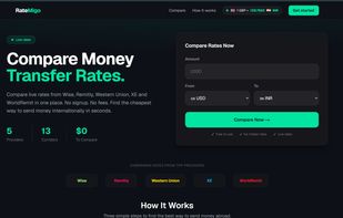 RateMigo Home Page