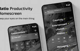 Ratio: Productivity Homescreen screenshot 1
