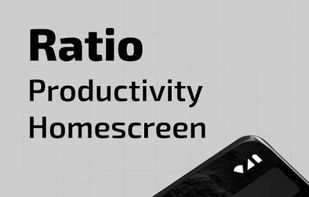 Ratio: Productivity Homescreen screenshot 2
