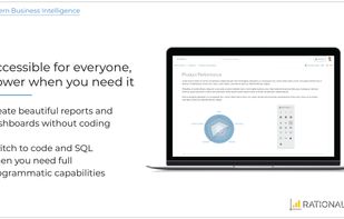 Accessible for everyone, power when you need it

Create beautiful reports and dashboards without coding

Switch to code and SQL when you need full programmatic capabilities