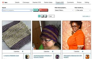 Ravelry screenshot 1