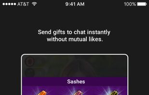 Send gifts instantly without mutual likes