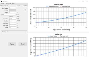 Raw Accel screenshot 1
