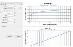 Raw Accel screenshot 1