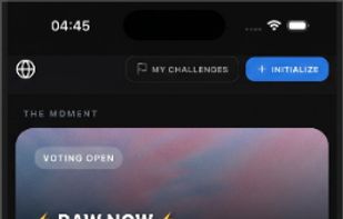 Join challenges. The community votes. Winners earn from the prize pool.
