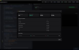 Load testing results