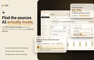 aSERP Citations: find the websites and pages AI engines cite in your market