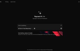 Raycast AI Lite screenshot 1