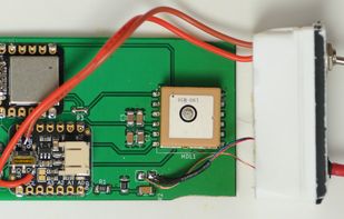 GNSS module + XIAO SAMD21 + Adafruit lipo charger