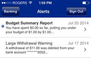 RBC Mobile screenshot 1