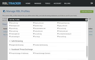 RBLTracker screenshot 1