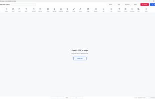 Main editor view. Click any word with the Edit Text tool to make it editable in place. Multiple PDFs open as tabs across the top; thumbnails on the left for quick page navigation.