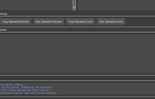 Rclone GUI screenshot 1