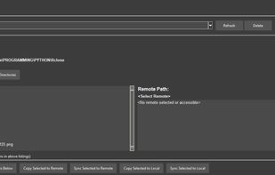 Rclone GUI screenshot 1