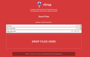 rDrop screenshot 1