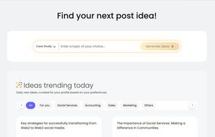 LinkedIn Idea Generator