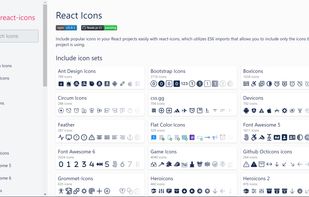 React Icons screenshot 1