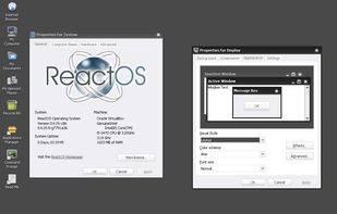 ReactOS screenshot 2