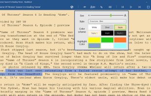 Read Aloud screenshot 3