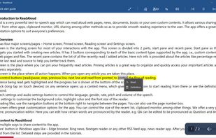 Read Aloud screenshot 2
